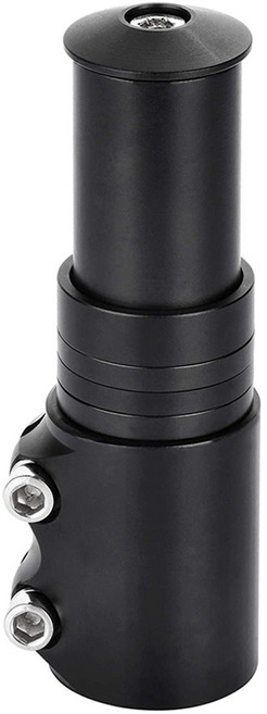 비티알자전거 자전거 헤드업, 블랙, 1개