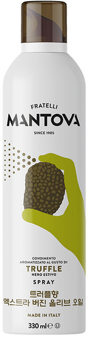 만토바 트러플향 엑스트라 버진 올리브오일 스프레이, 330ml, 1개