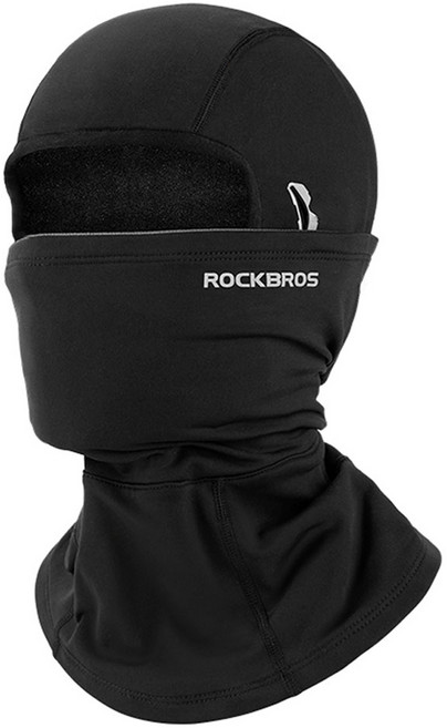 락브로스 방한 바라클라바 YPP045, 블랙, 1개