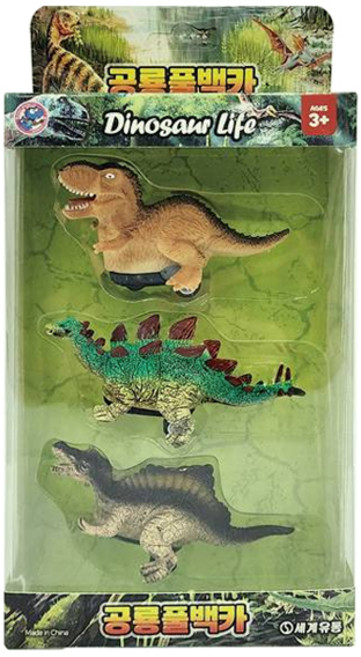 토이천국 공룡풀백카 A 작동완구, 혼합색상, 1개