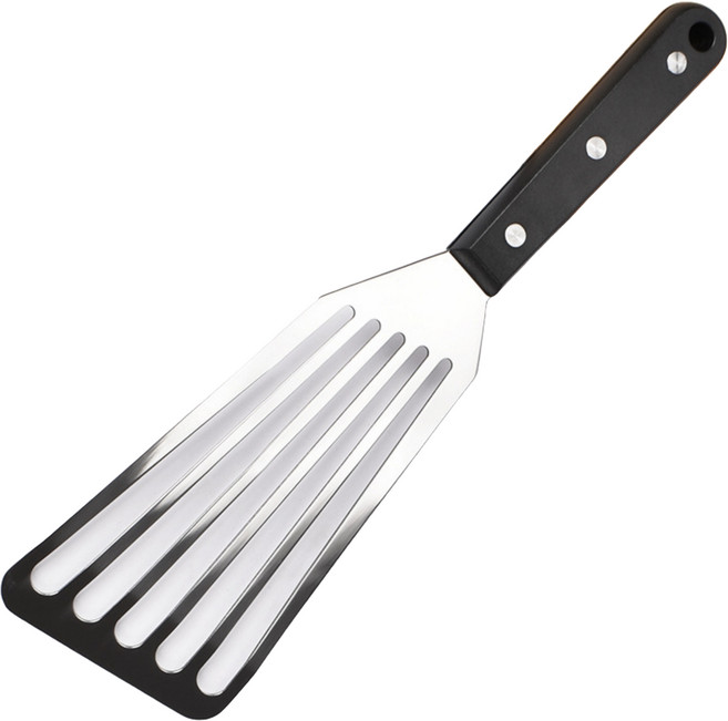 레베스 굿 그립 스텐 뒤집개 M, 블랙, 1개