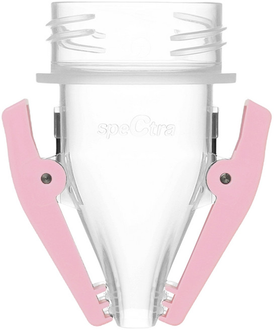 스펙트라 수동식 유축클립, 핑크, 1개