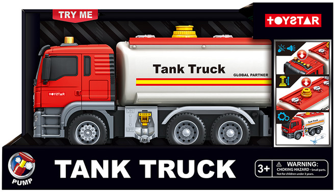 씽크토이 T-7 탱크로리, 혼합색상, 1개