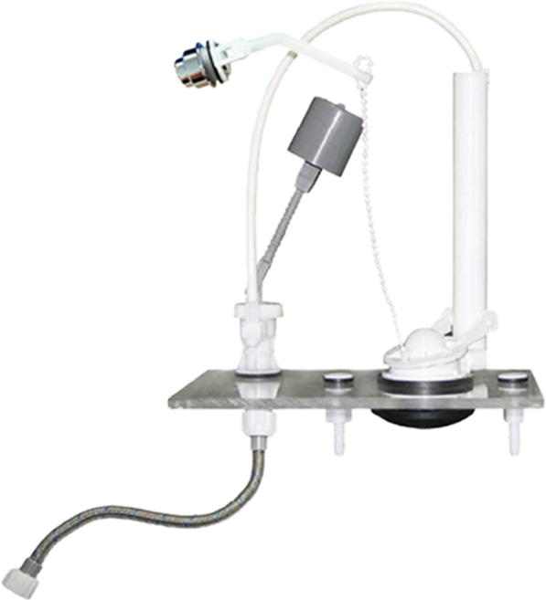 와토스 투피스 양변기 측면 R핸들 부속세트 WTG258, 혼합색상