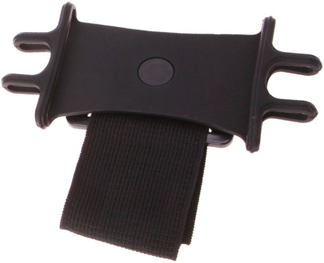 파티공구 휴대폰 팔목 밴드 14 x 7 cm, 블랙, 1개