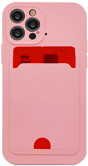 스메르 파스텔 카드 실리콘 휴대폰 케이스