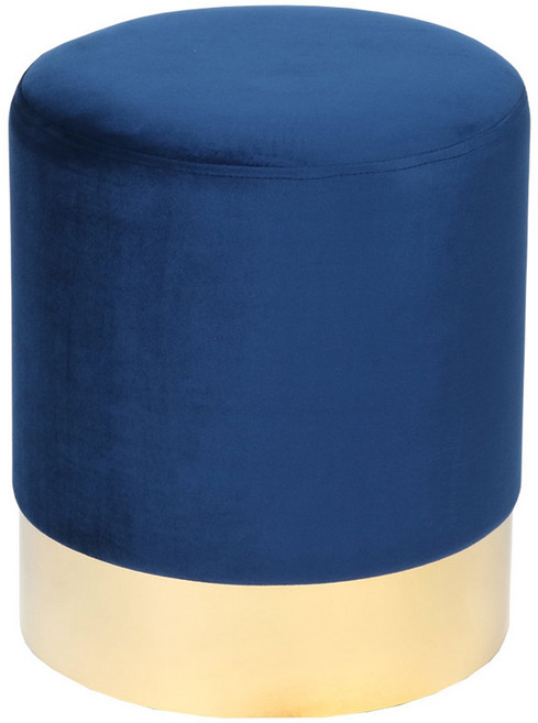 도리퍼니처 줄리아 벨벳 스툴의자, 네이비