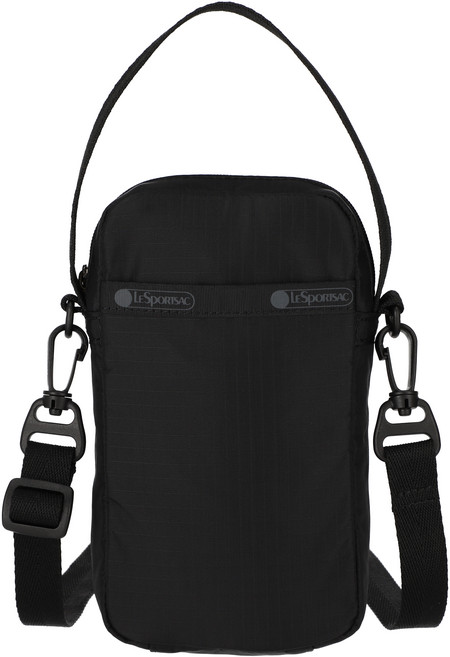 LESPORTSAC 力士保 再生迷你手機斜揹包 3505.R086, 黑色