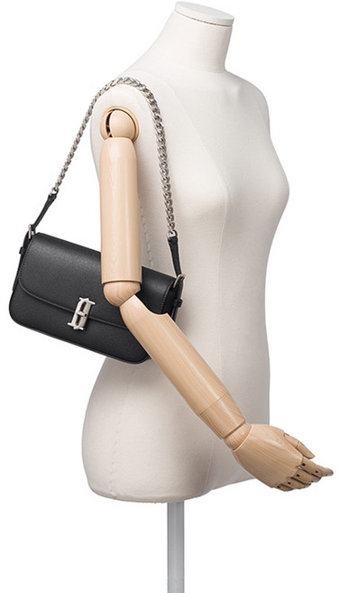 제이에스티나 여성용 AMBER SM 바게트 숄더백 JHNCHA4BS835BK010