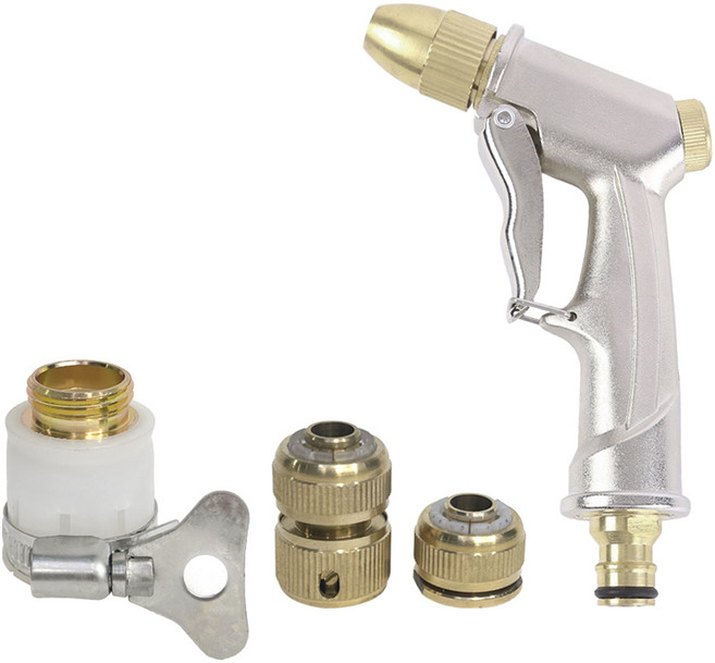 월드크린 숏건 고압 물 호스 스프레이 건, 1개