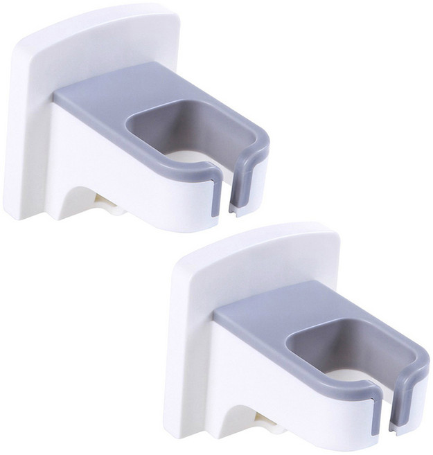 모나코올리브 이지 수납 드라이기 거치대, 화이트, 2개