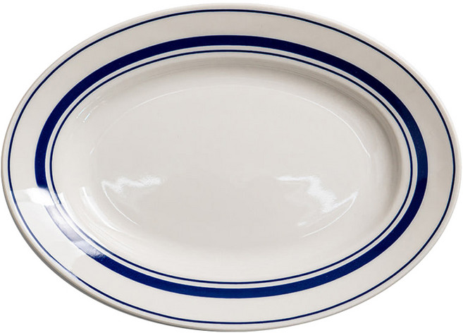 카네수즈 데일리 오벌 타원 볼, 스노우블루, 1개