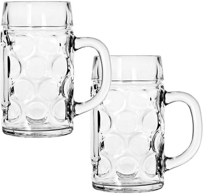 보르고노보 돈 비어 맥주잔 0.5L, 2개