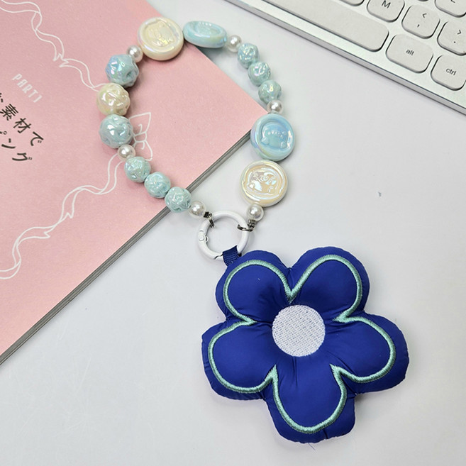 소리달 레묭 꽃키링