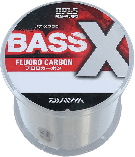 다이와 배스 X 플로로 카본라인 낚시줄, 내추럴, 1개