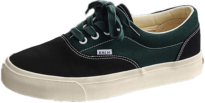 페이퍼먼츠 남성용 배색 무지 컨버스 운동화 01975