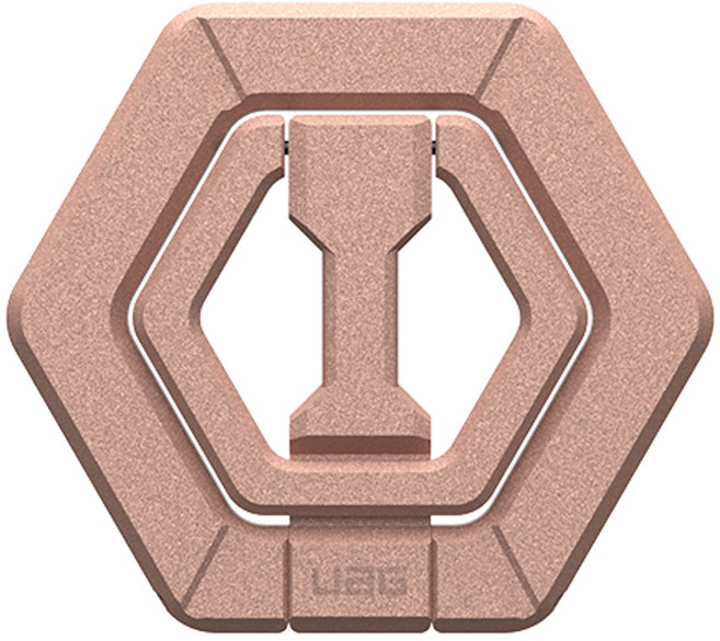 유에이지 맥세이프 스마트링 거치대, 베이지, 1개