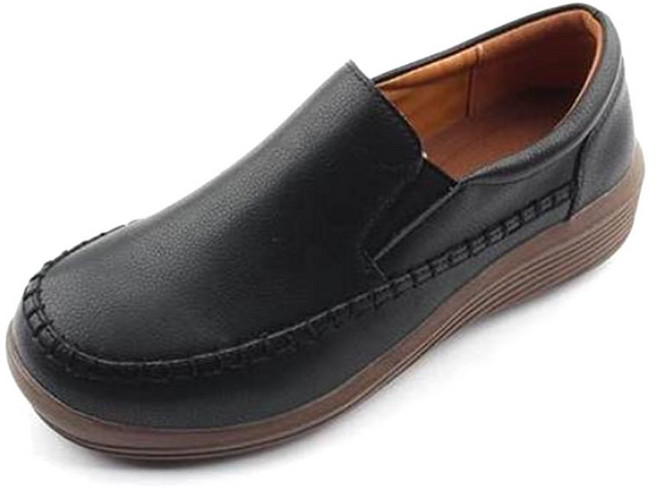 레트로무드 여성용 베이직 소가죽 컴포트 슈즈 RW-4303