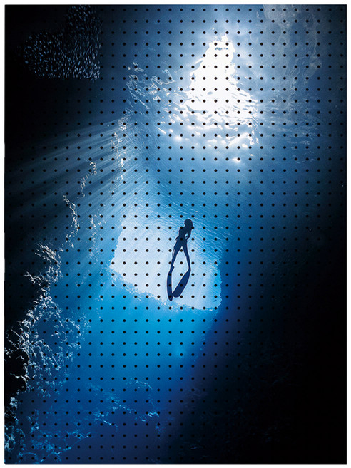 타공판닷컴 UV 해저의 신비 프린팅 타공판 800 x 1200 mm, 혼합색상, 1개