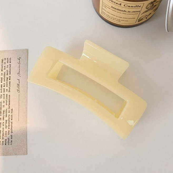 수스다 파스텔 사각 홀스퀘어 올림머리 집게 헤어핀 232