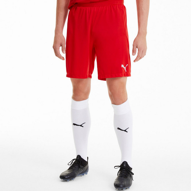 푸마 남성용 팀 파이널 21 니트 쇼츠 반바지 7042570