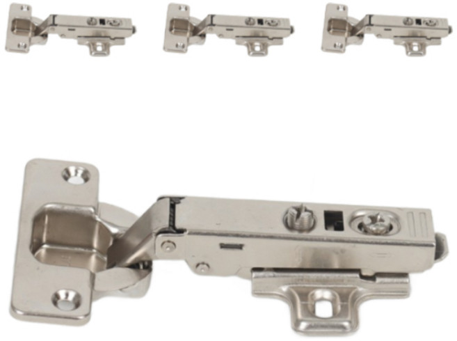 올고르 헤펠레 110도 아웃도어 저압 경첩 실버 18T, 4개