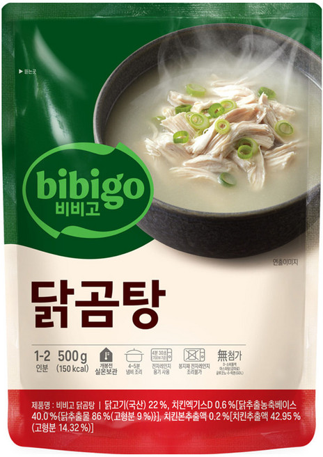 비비고 닭곰탕, 500g, 1개