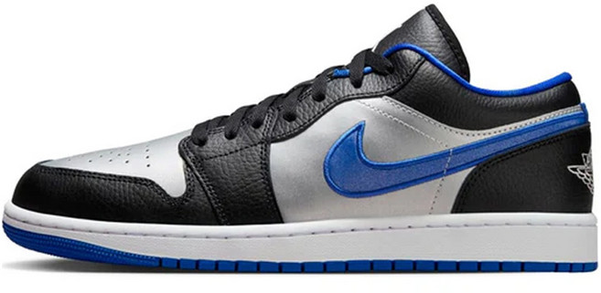 NIKE 耐吉 Air Jordan 1 Low Black Game Royal運動鞋 553558-007