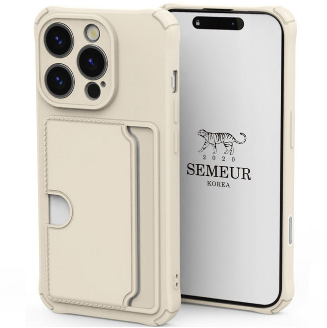 스메르 루미넌트 카드 2장수납 컬러 휴대폰 케이스