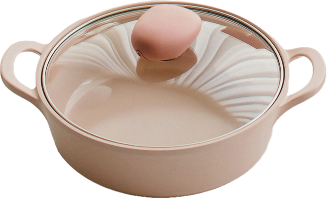 네오플램 샤베트 인덕션 전골 냄비, 22cm, 단품, 1개