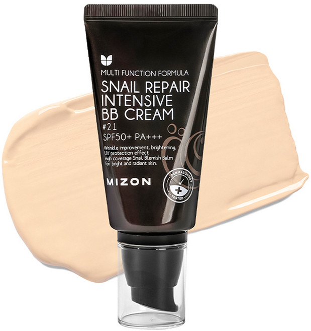 MIZON 蝸牛集中修護BB霜 SPF50+ PA+++, 21號, 50ml, 1條