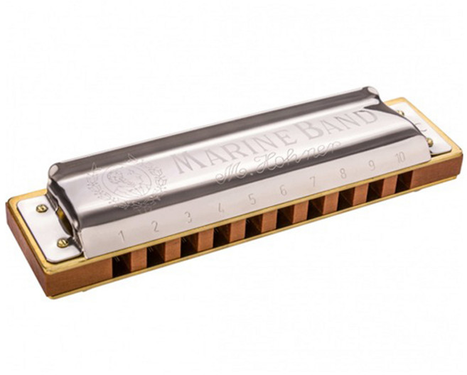 호너 Marine Band 1896 하모니카 C-major, 혼합색상, 1개, C-major(M189693X)