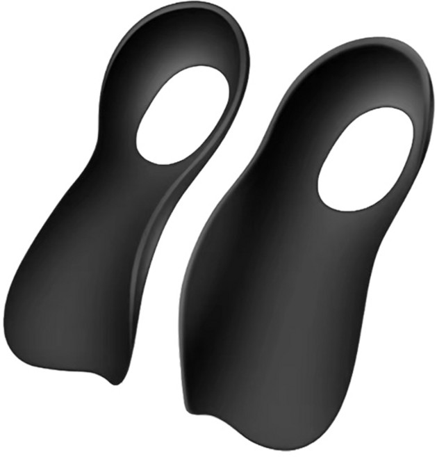 홈즈픽 아치 뒷꿈치 고정 깔창 블랙, 1개