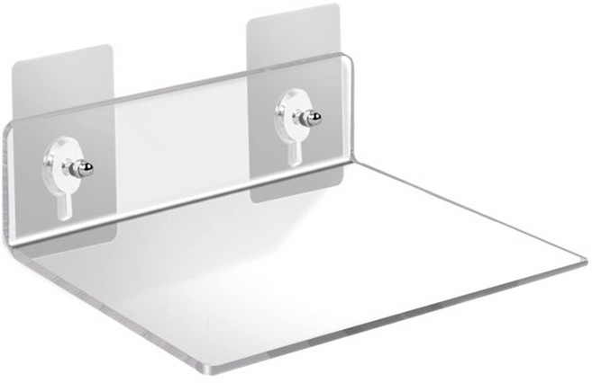 모나코올리브 투명 아크릴 선반, 1개