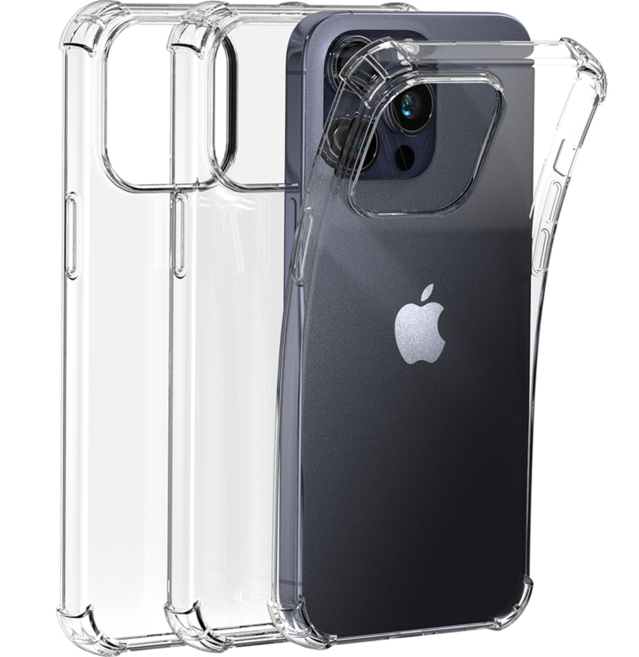 굿밸류 에어 범퍼 젤리 휴대폰 케이스 3개