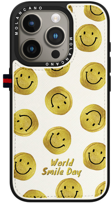 모란카노 시크릿 카드포켓 가죽 디자인 휴대폰 케이스