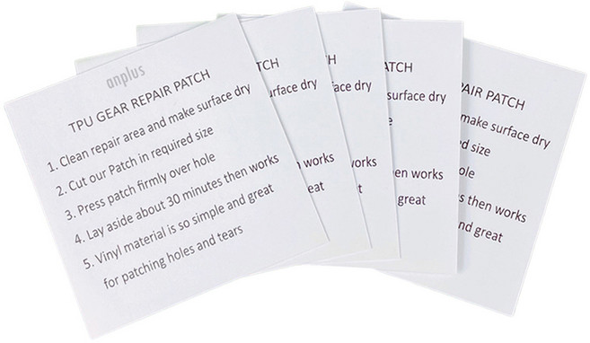 에어텐트 타프 수선패치 테이프, 5개