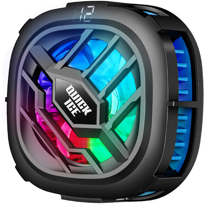 조이트론 스마트폰 태블릿 지능형 발열 쿨링팬 QUICKICE, 혼합색상, 1개