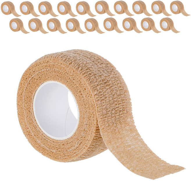 모나코올리브 소음방지 자가점착 체어밴드, 베이지, 20개