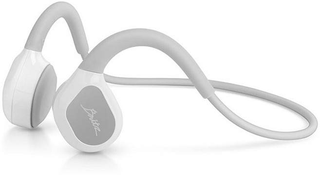 브리츠 블루투스 오픈타입 골전도 이어폰, JOYFIT100, 화이트
