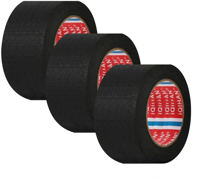 Dada 彩色遮蔽紙膠帶 50mm x 15m, 3個, 黑色