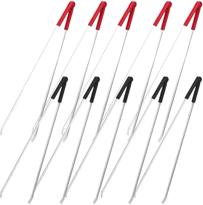 월드크린 미화 청소 집게 70cm, 랜덤 발송, 10개