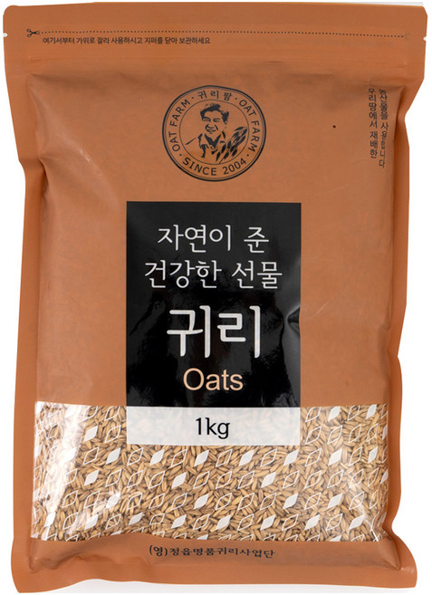 귀리팜 정읍명품 귀리, 1개, 1kg