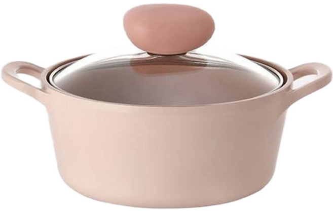 네오플램 인덕션 샤베트 쿡웨어 양수냄비, 18cm, 1개