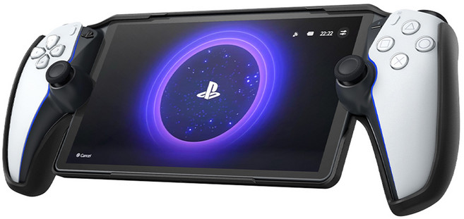 슈피겐 플레이스테이션 포탈 슬림 하드 케이스 씬핏, 블랙, 1개, ACS07235