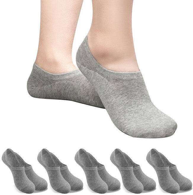 크로커다일 더 도톰한 베이직 페이크삭스 6켤레 세트 CD279&CD284