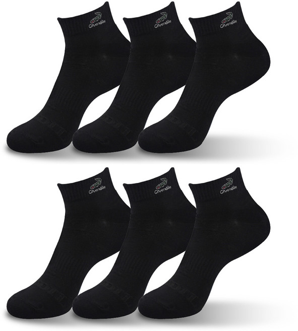 크로커다일 자수 스탠다드 단목양말 3켤레 세트 CD228&CD230