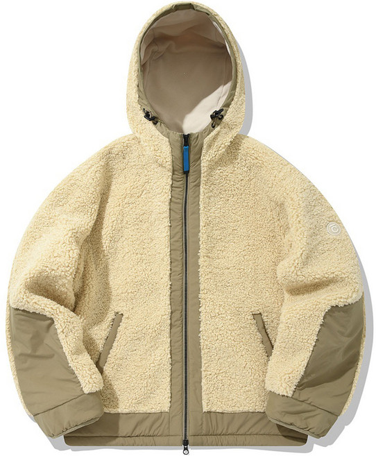 커버낫 남녀공용 예티 플리스 웜업 자켓