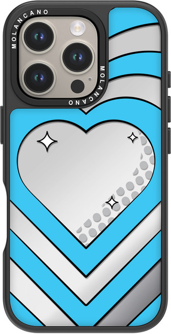 모란카노 미러 디자인 휴대폰 케이스