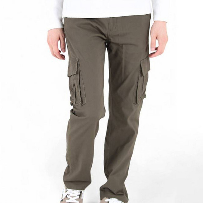 남성용 빈티지 면혼방 카고 밴딩팬츠 YXP23